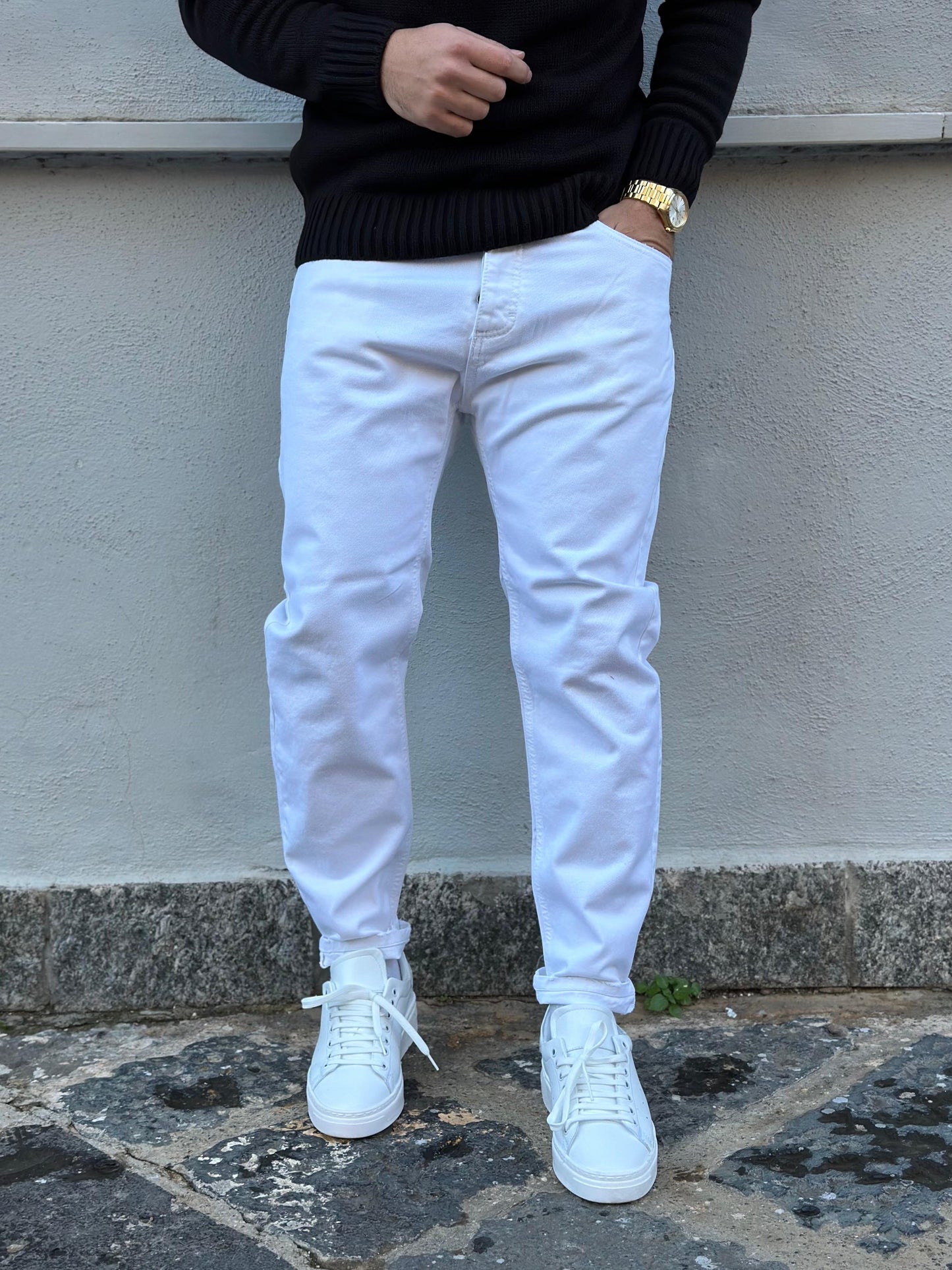 JEANS BIANCO