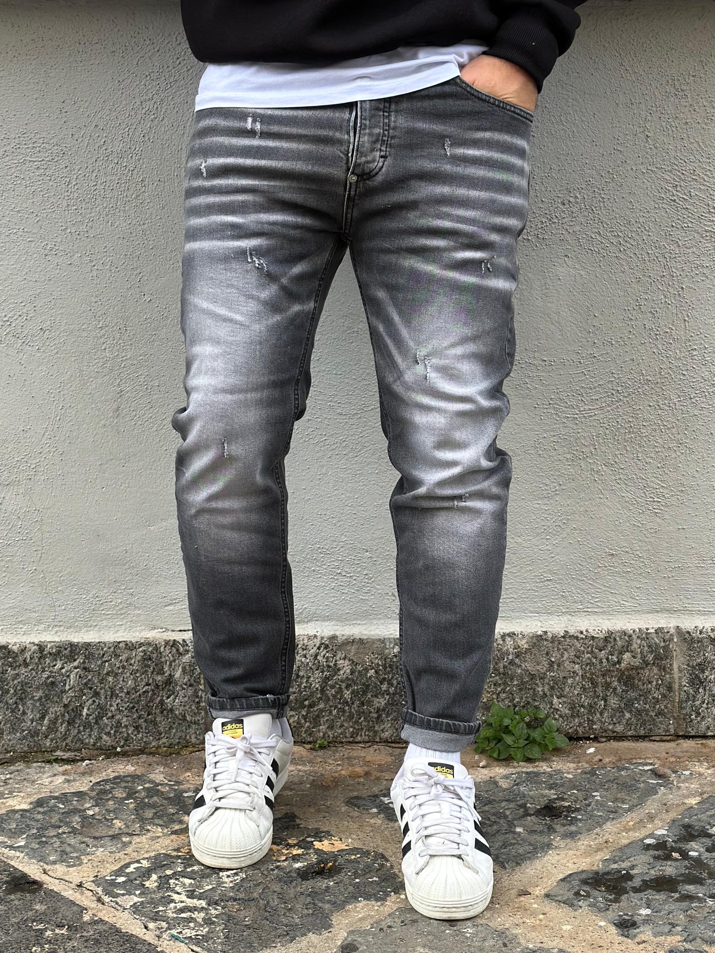 JEANS BRANDO GREY