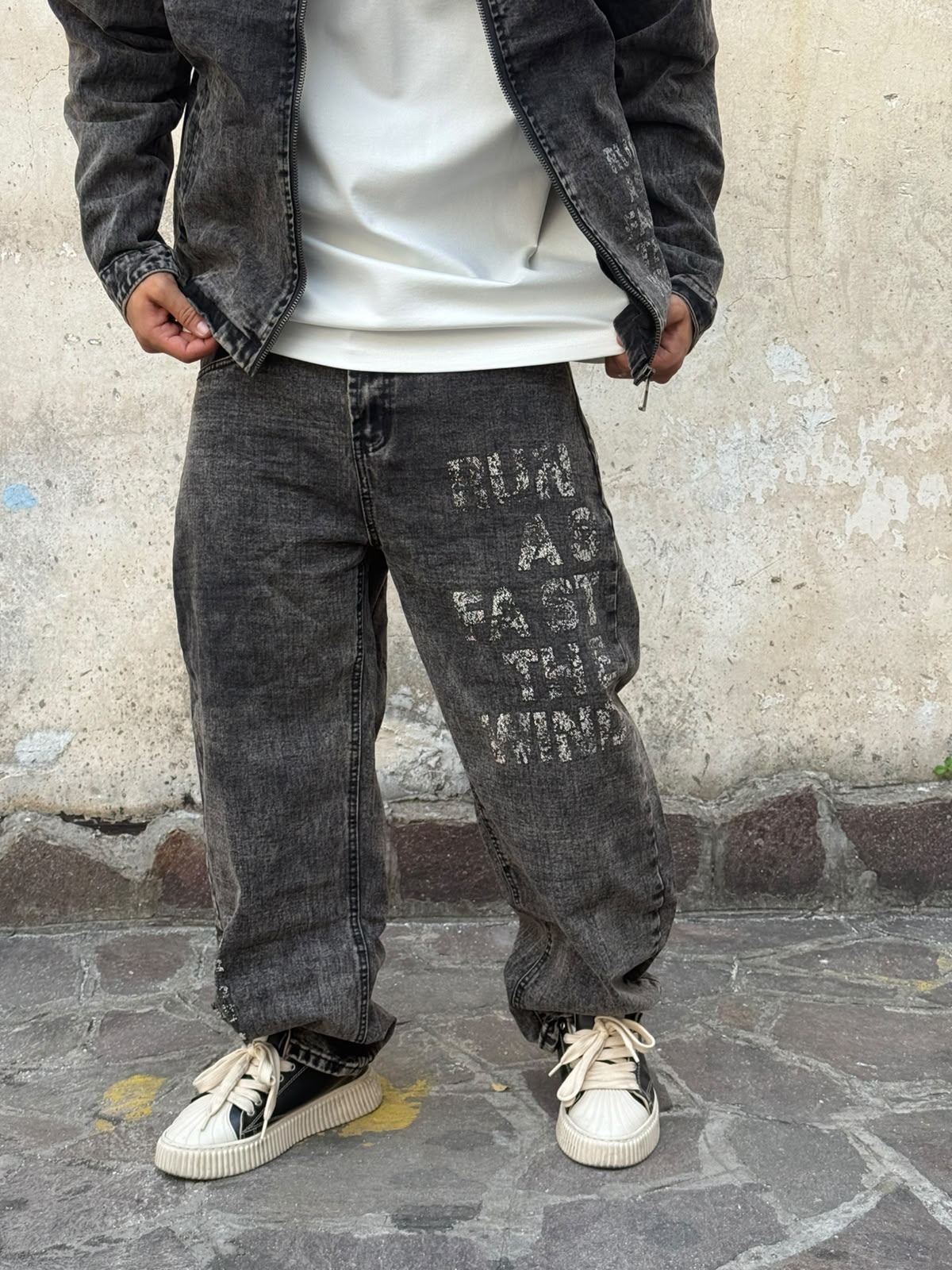Cordinato jeans fast