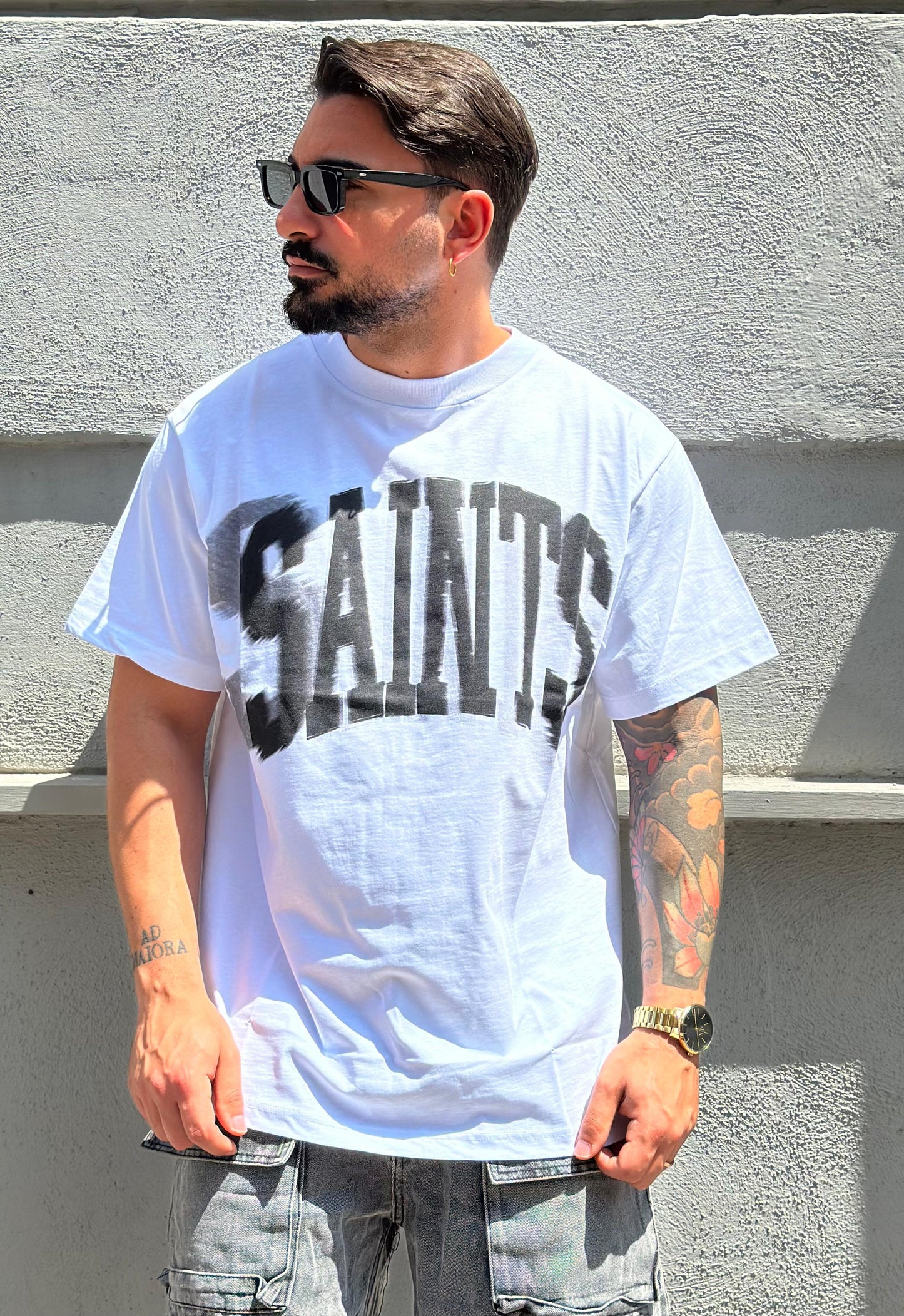 T-SHIRT “SAINTS” WHITE