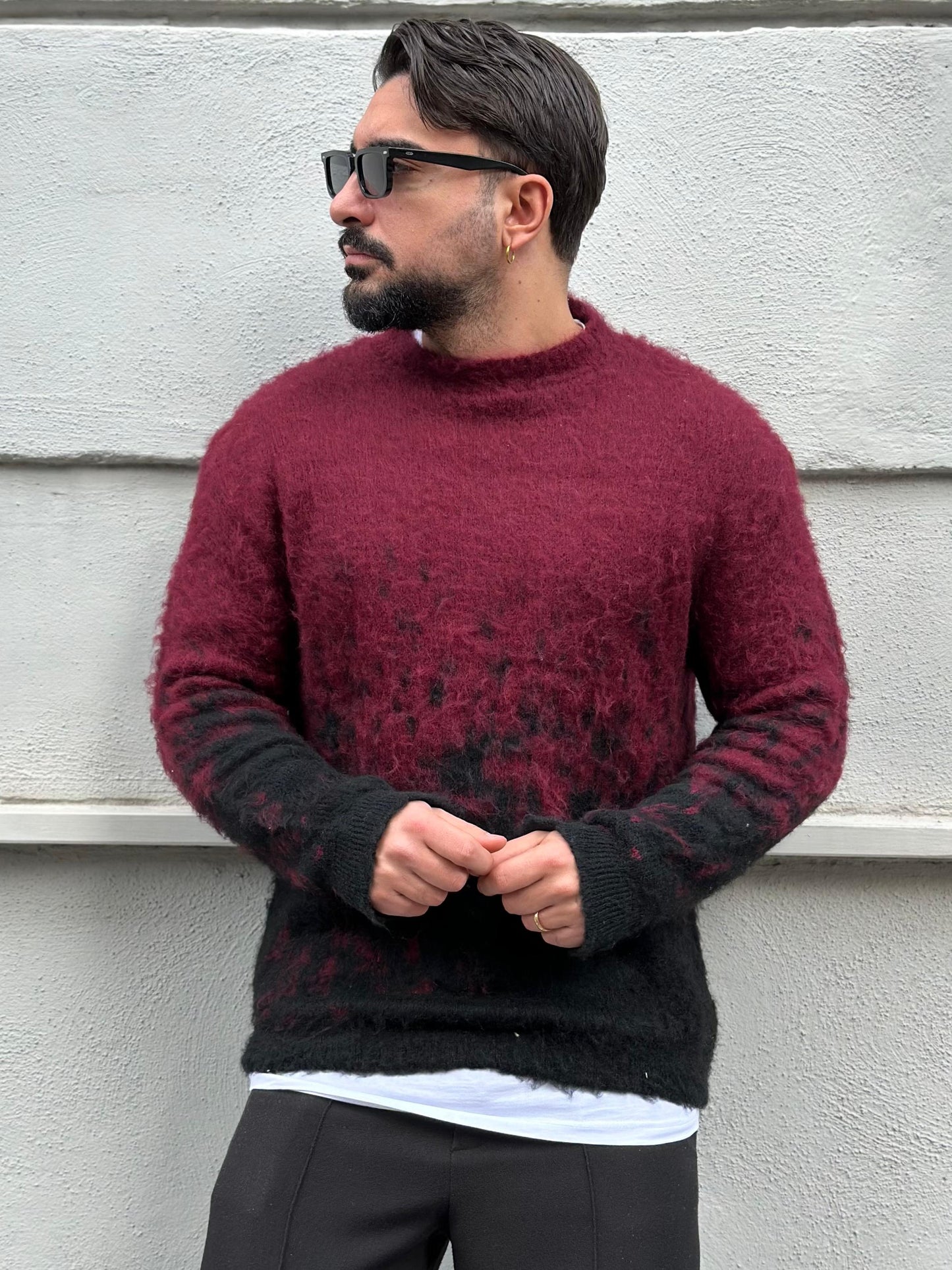 PULLOVER PETTINATO