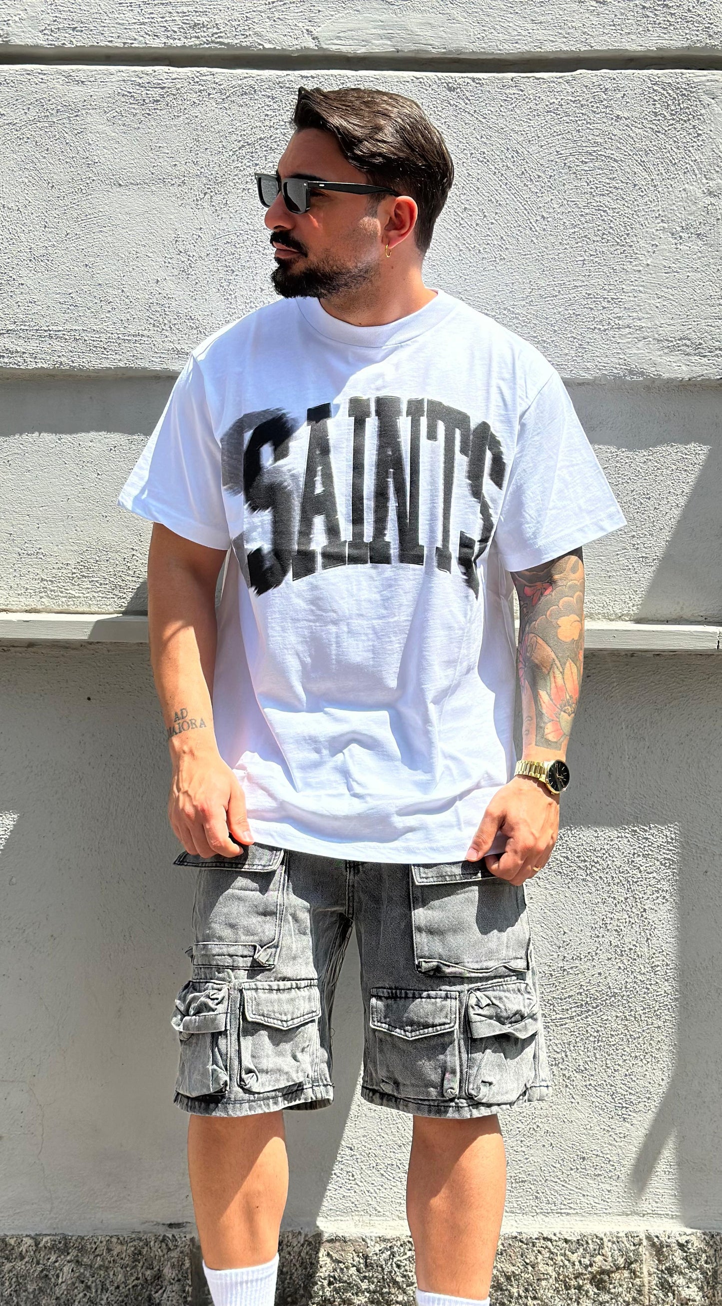 T-SHIRT “SAINTS” WHITE