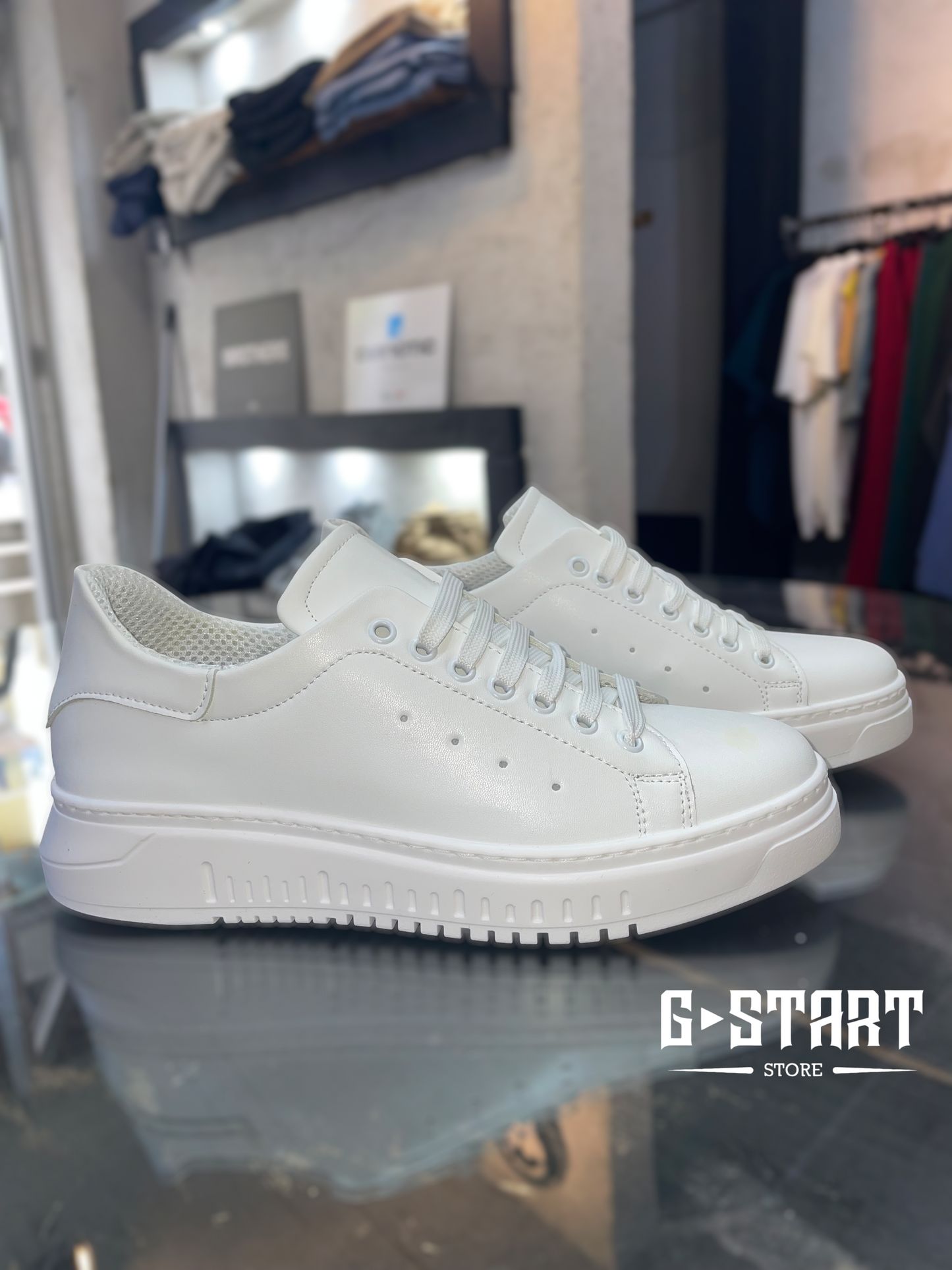 SNEAKERS TOTAL WHITE