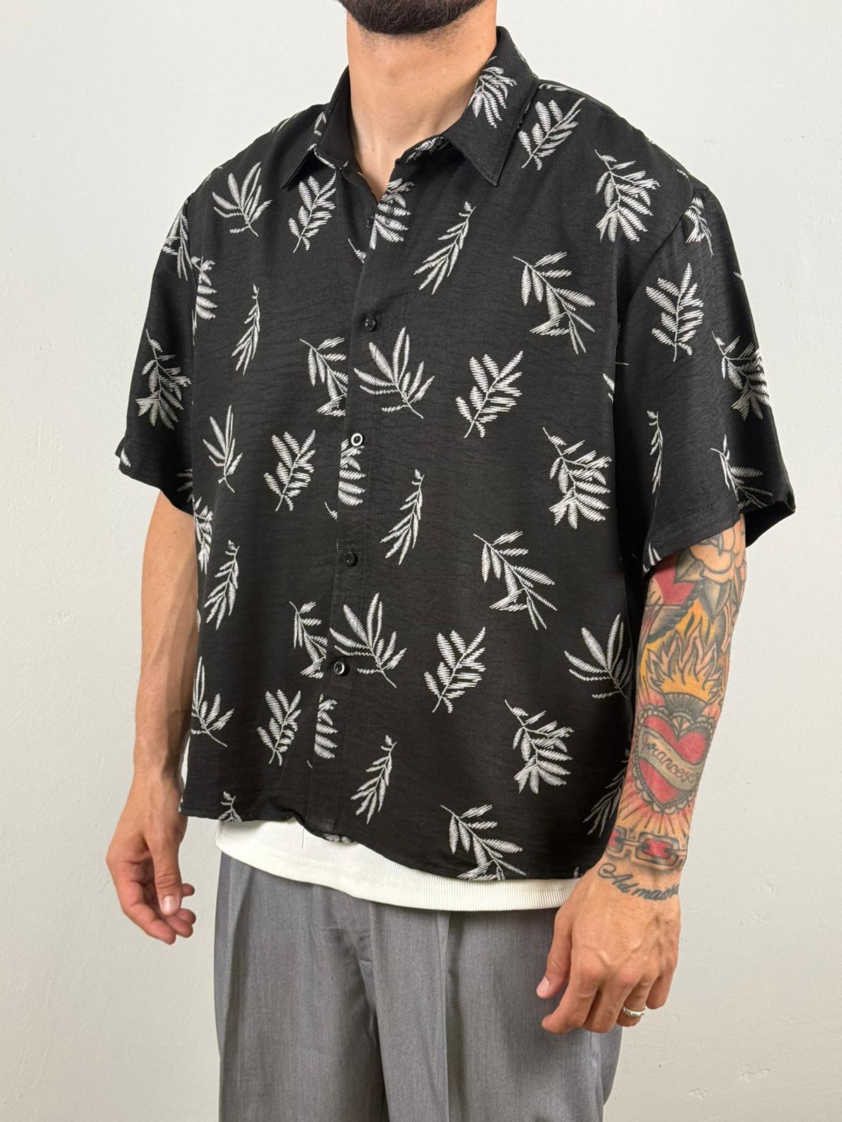 Camicia acqua santa black