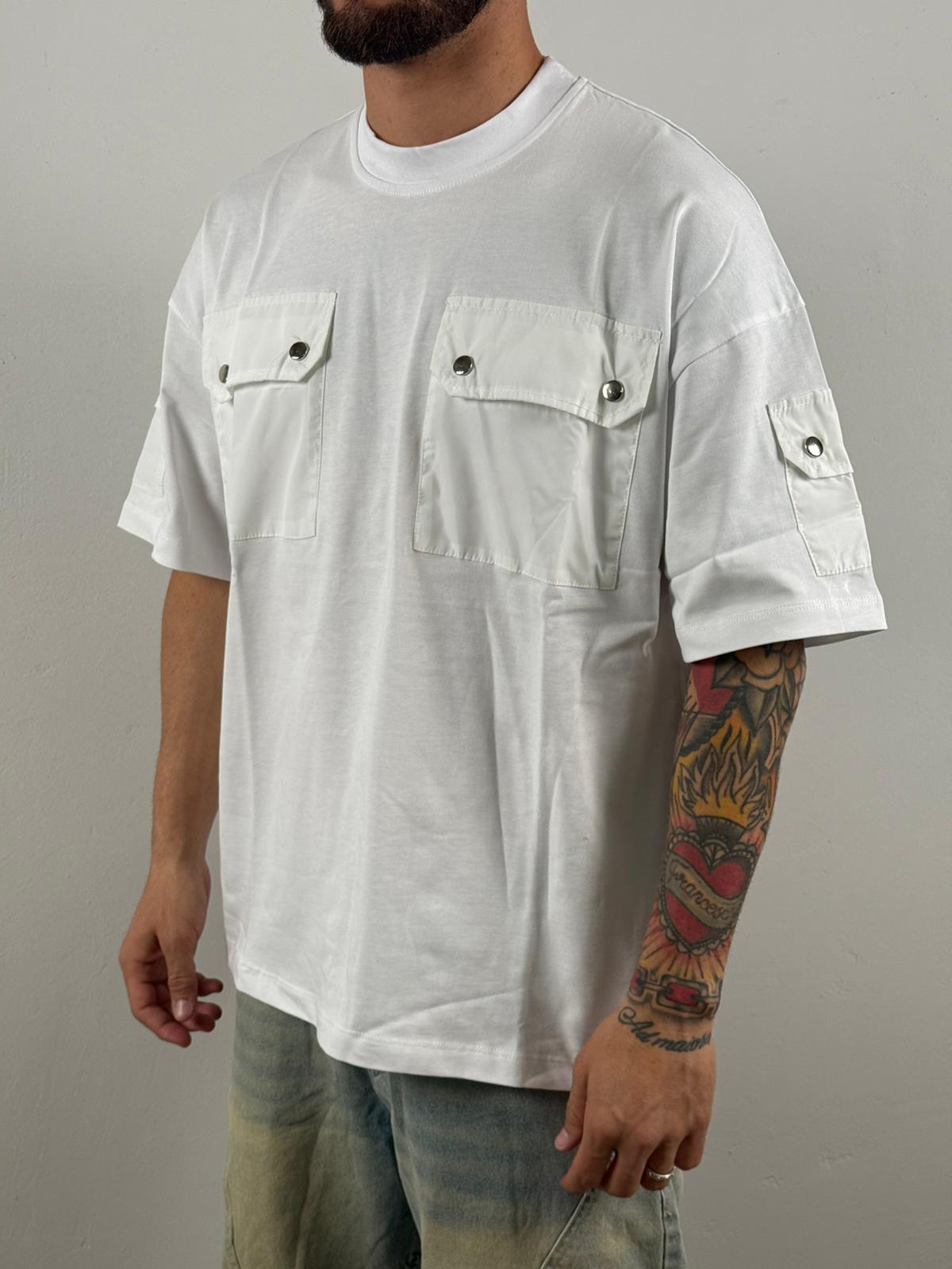 Shirt tasconi whit
