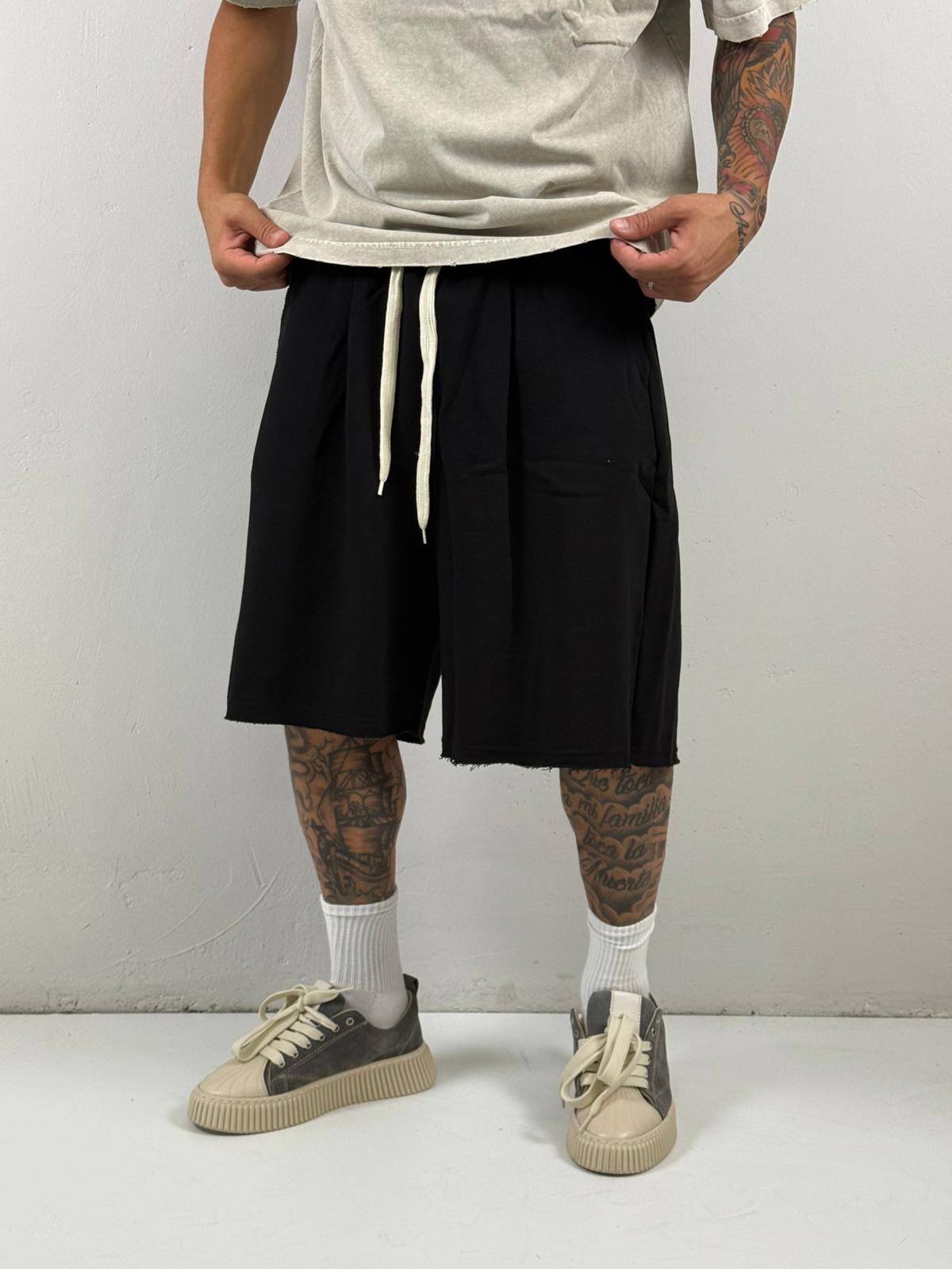 Bermuda tuta black cianotic