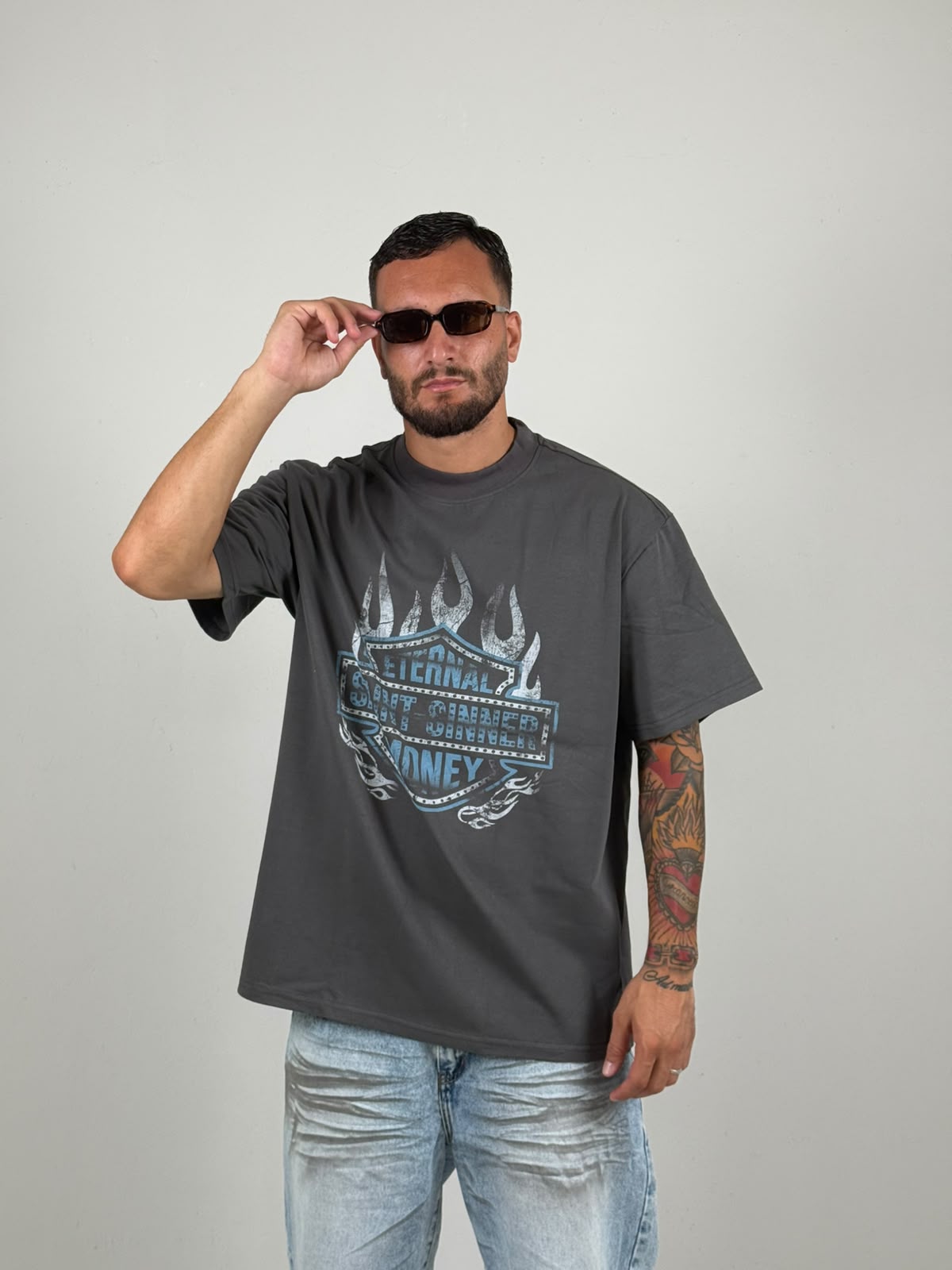 Shirt money fuego ferro