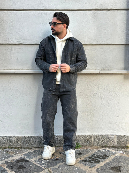 COORDINATO DENIM SFUMATO