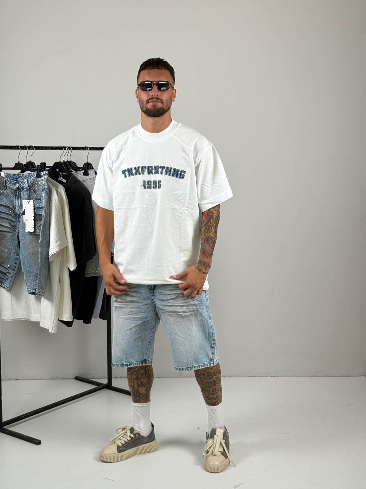Shirt 1996 jeans bianca