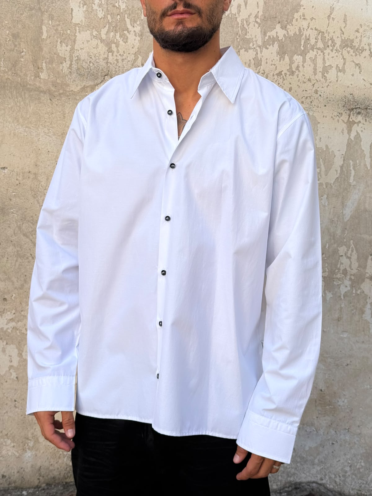 Camicione diamond bianco