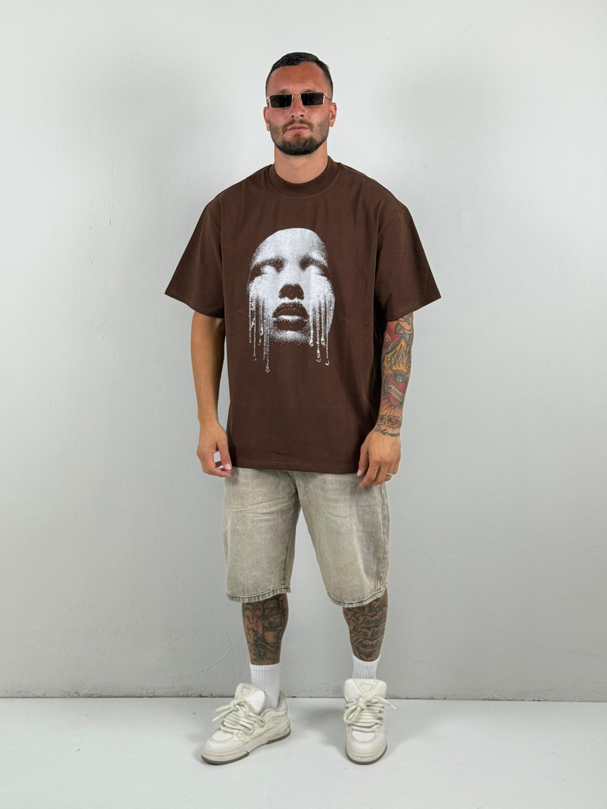Shirt viso marrone