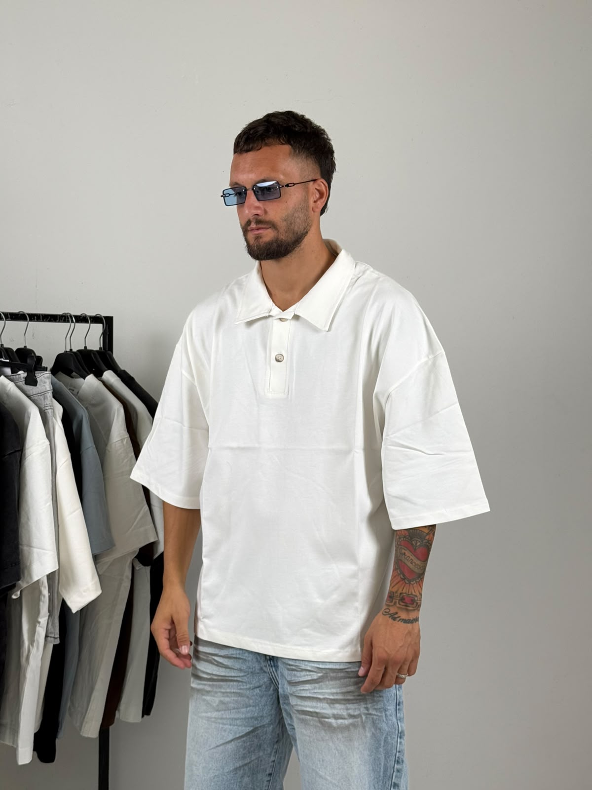 Polo over bianca