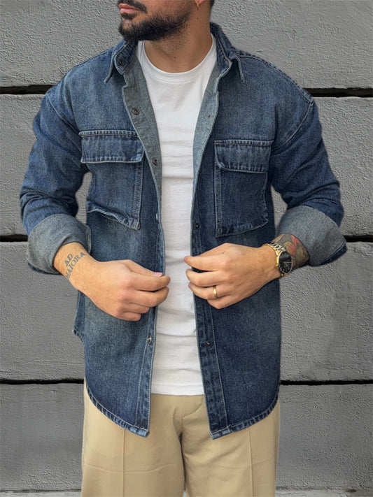 CAMICIONE DI JEANS
