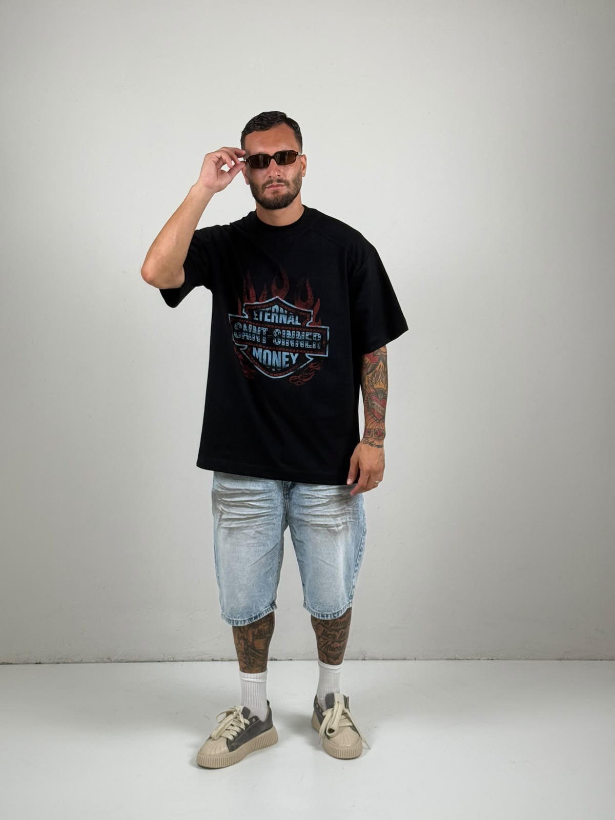 Shirt money fuego black