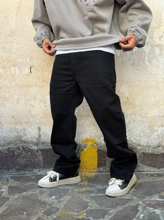 Jeans zip nero
