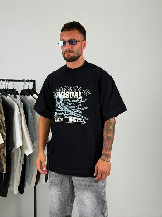 Shirt visual black
