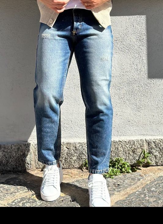 JEANS REGULAR SABBIATO