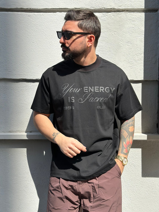 T-SHIRT ENERGY BLACK