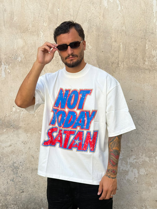 Shirt satan bianca