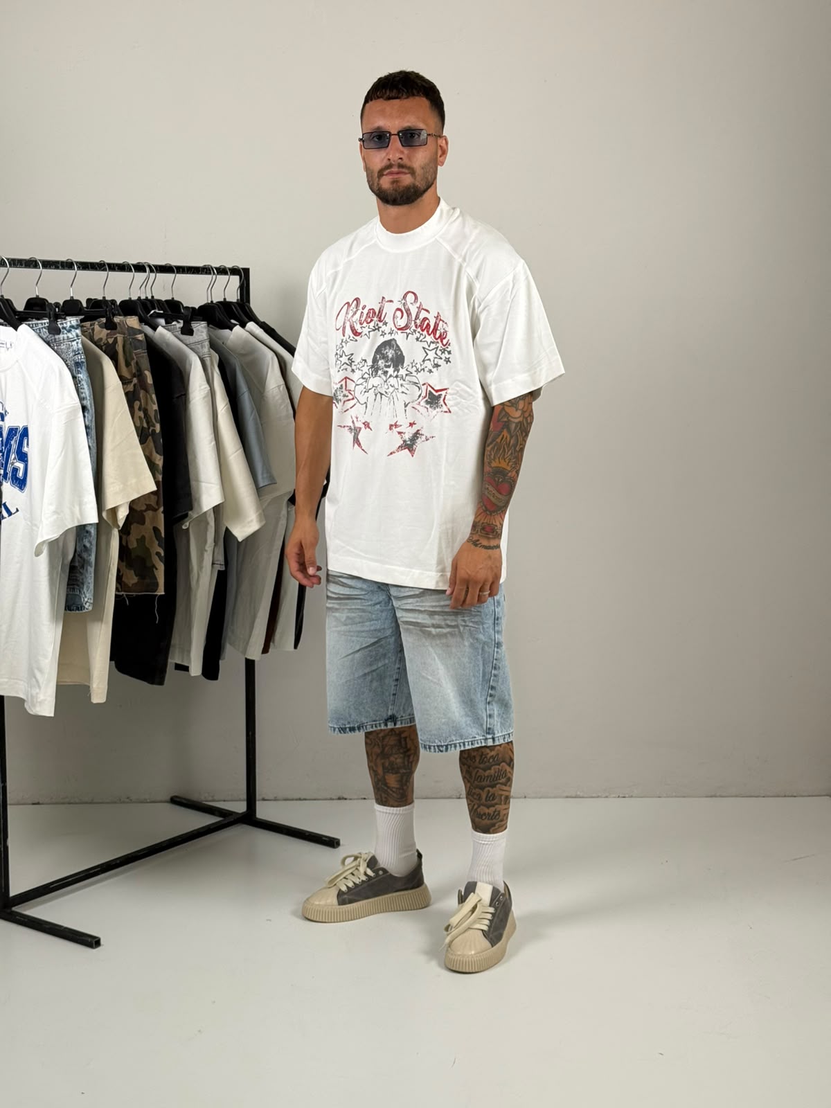 Shirt Riot state bianca