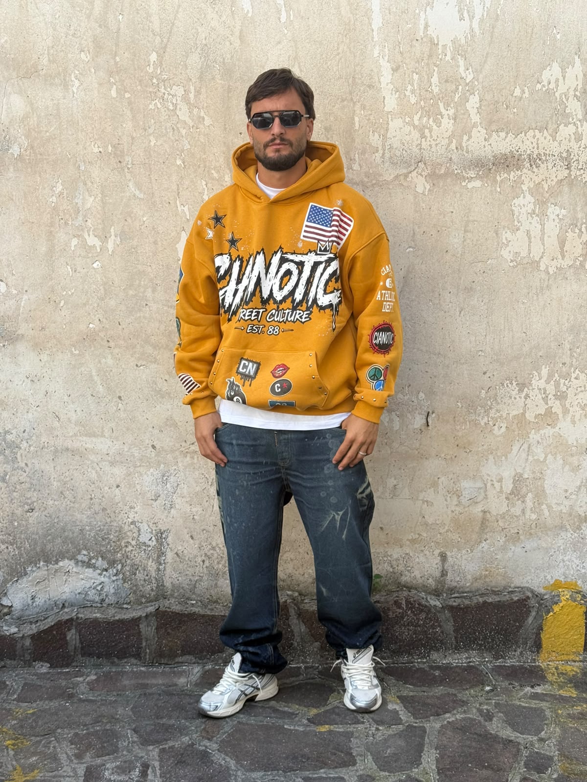 Felpa american street senape