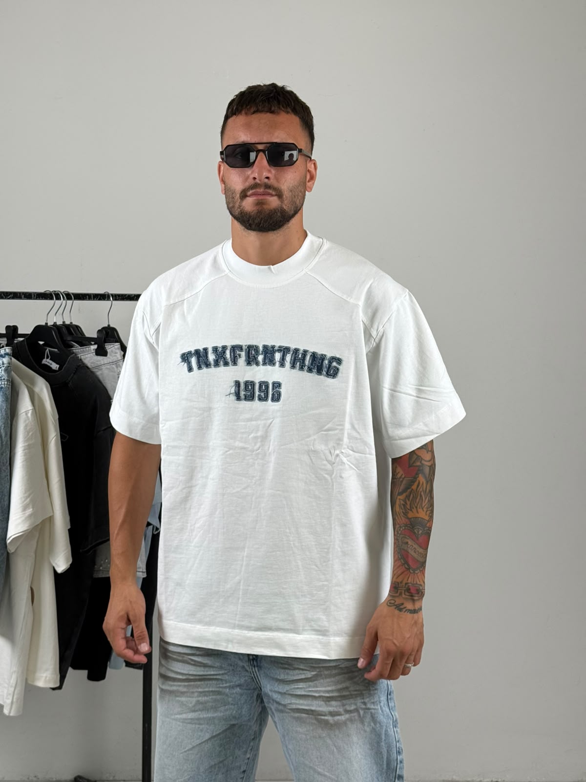Shirt 1996 jeans bianca