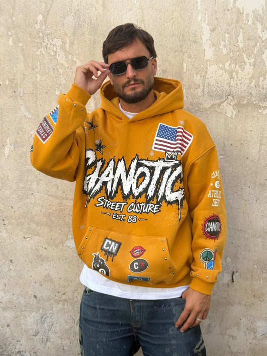 Felpa american street senape