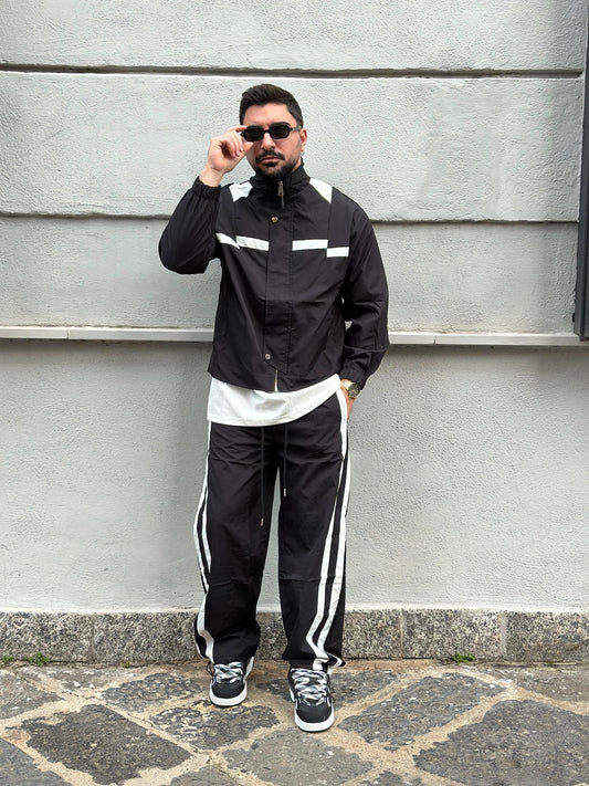 COORDINATO TUTA BLACK&WHITE