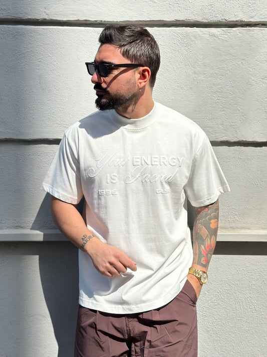 T-SHIRT ENERGY WHITE