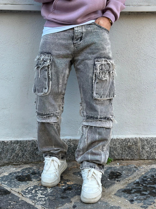 JEANS BAGGY CARGO