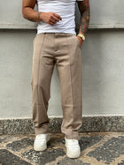 PANT FONDO AMPIO BEIGE