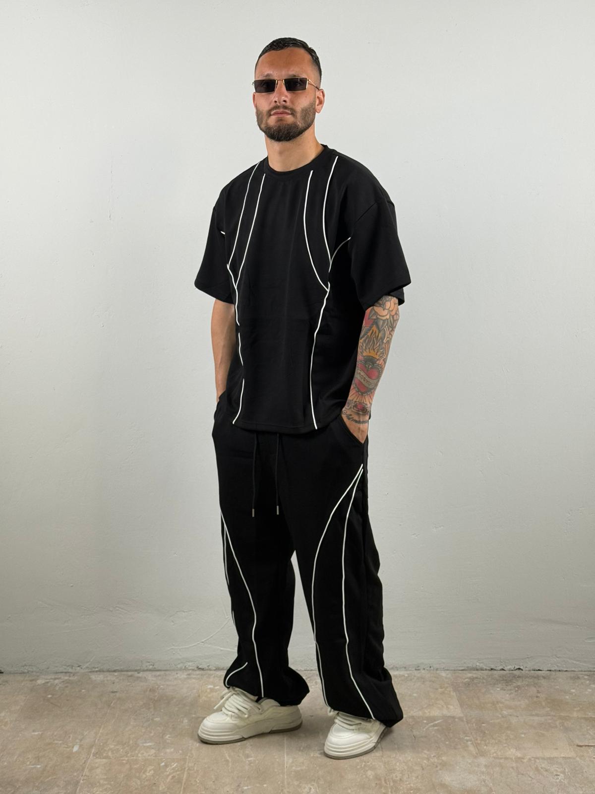 Tuta doppio profilo black