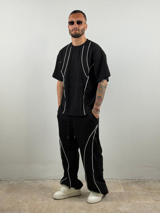 Tuta doppio profilo black