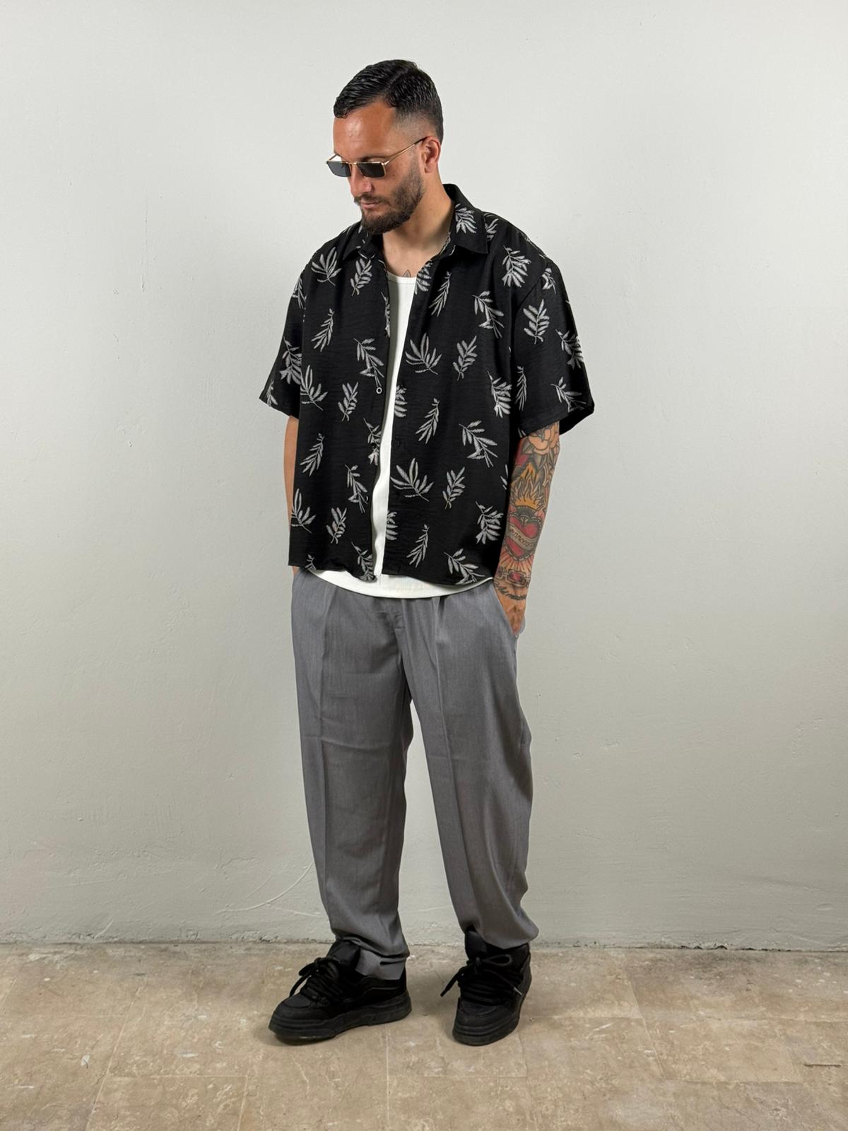 Camicia acqua santa black