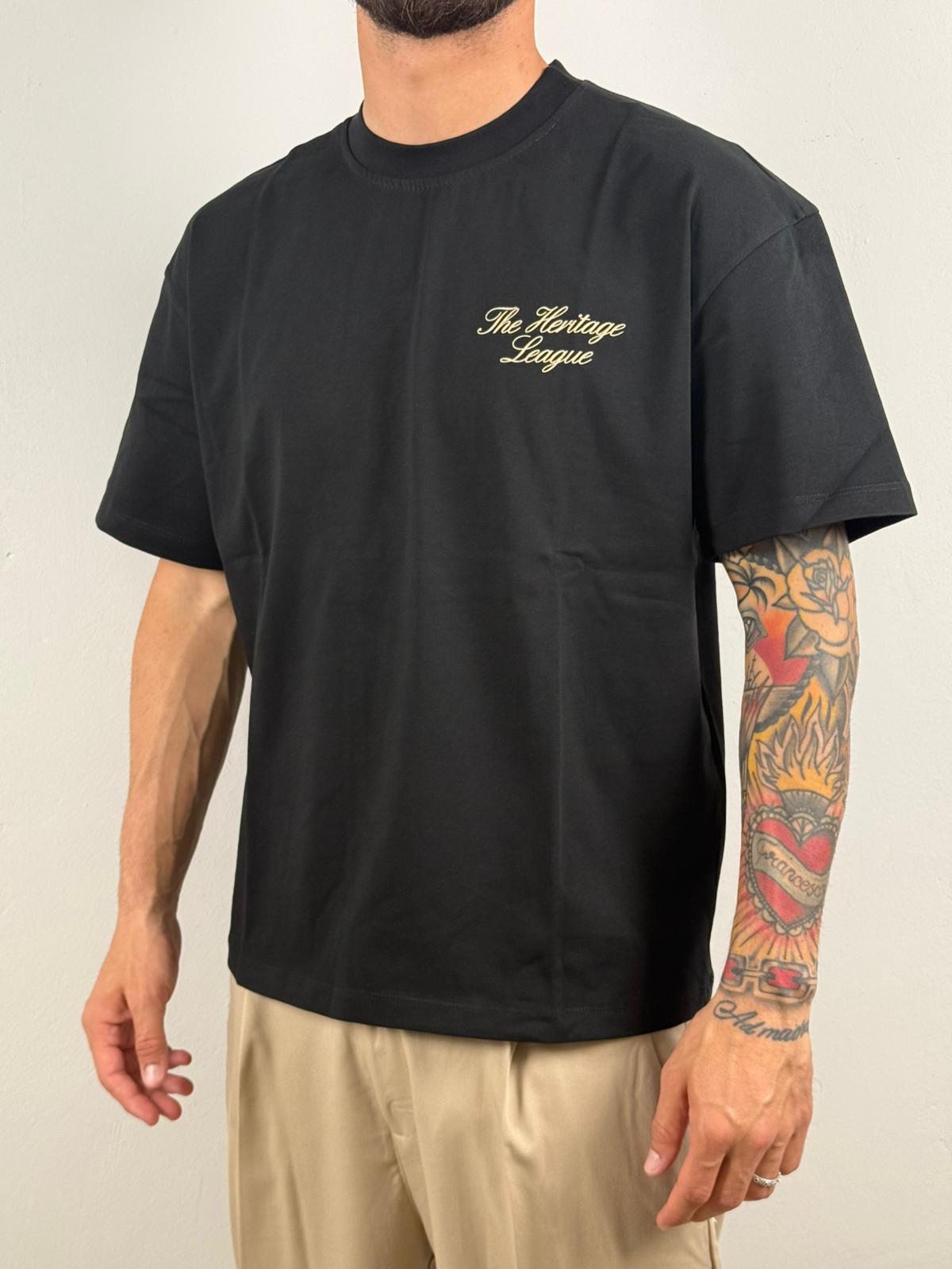 Shirt padel nera