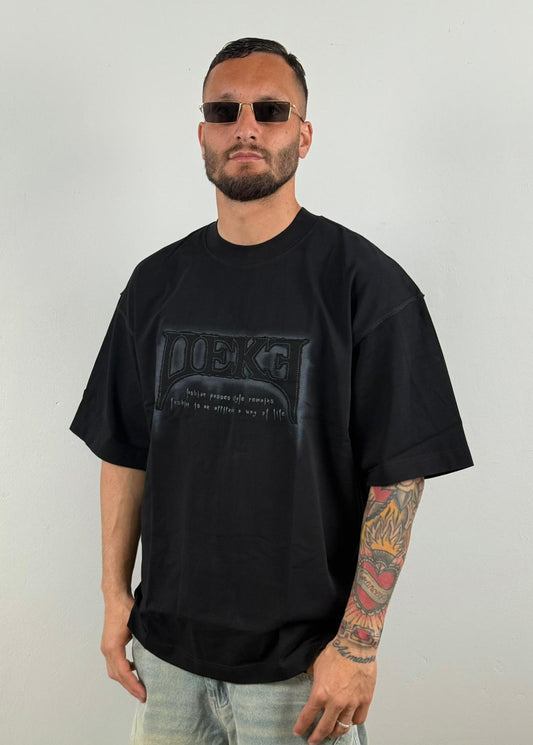 Shirt rilievo black