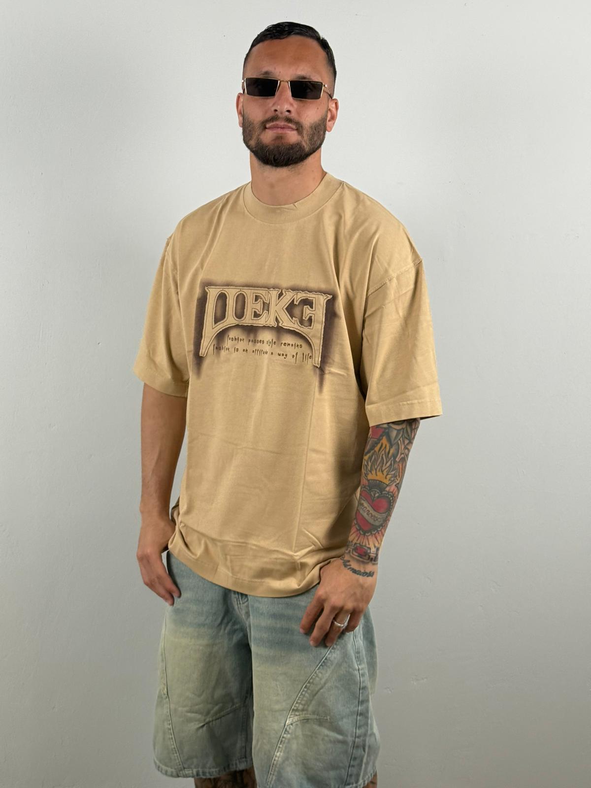 Shirt rilievo senape