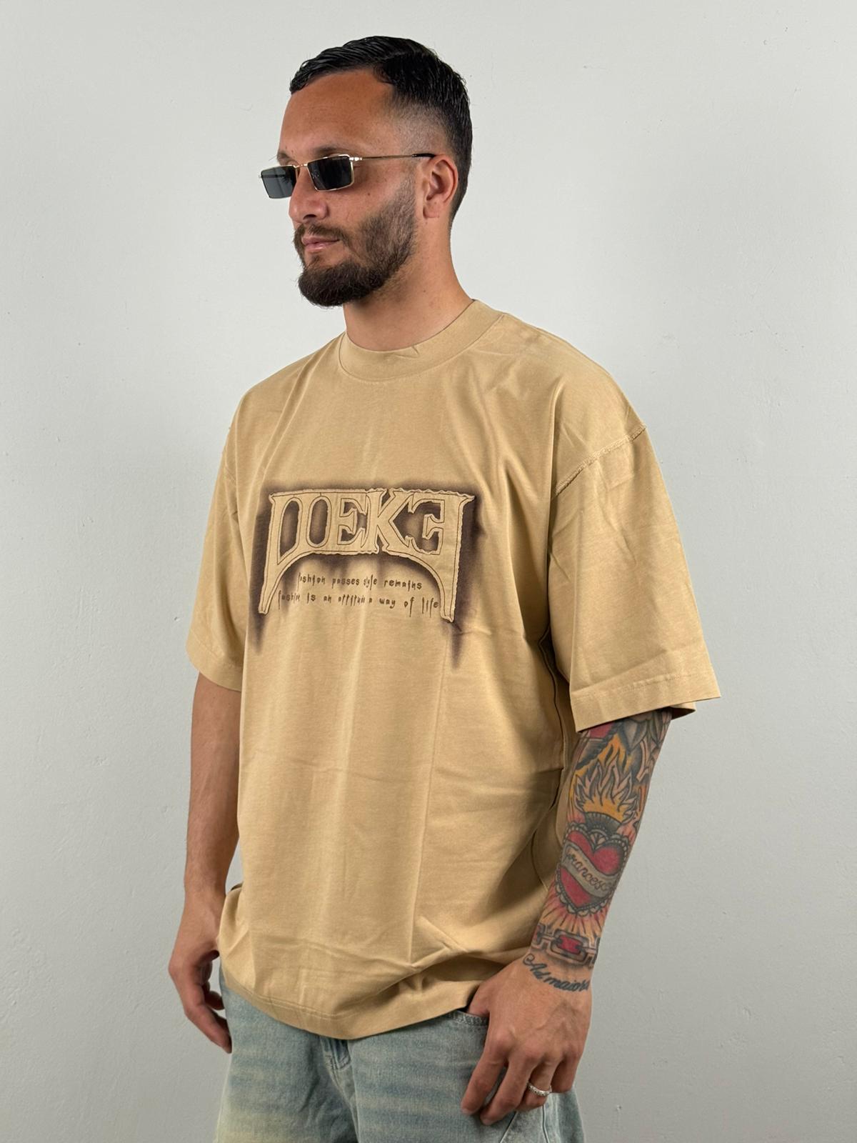 Shirt rilievo senape
