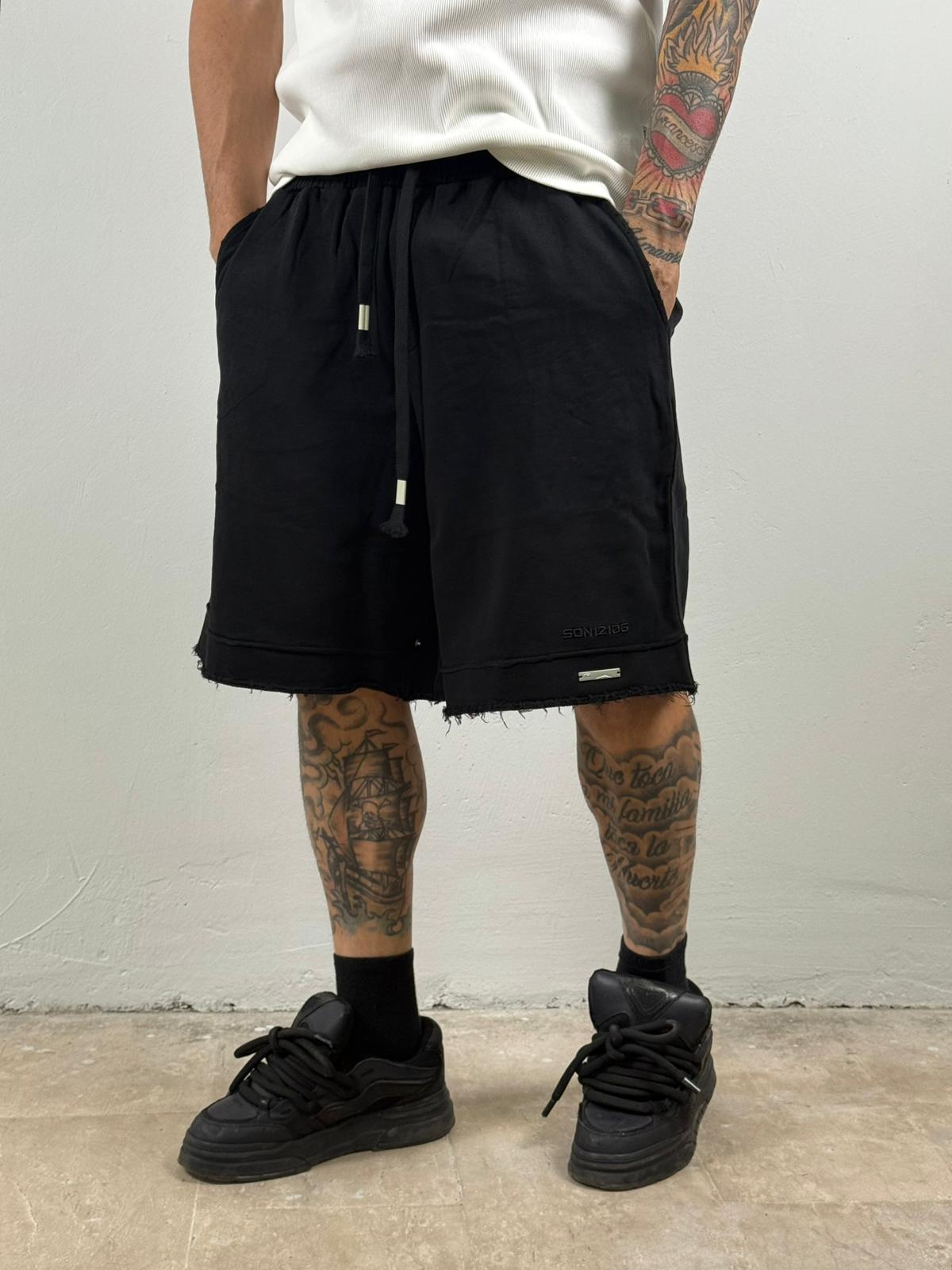 Pantaloncino son black