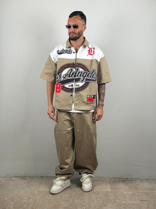 Cordinato bunker Los Angeles begie