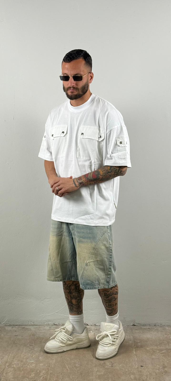 Shirt tasconi whit
