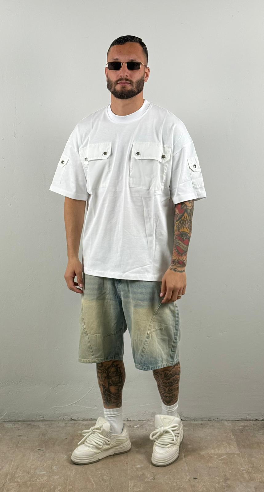 Shirt tasconi whit