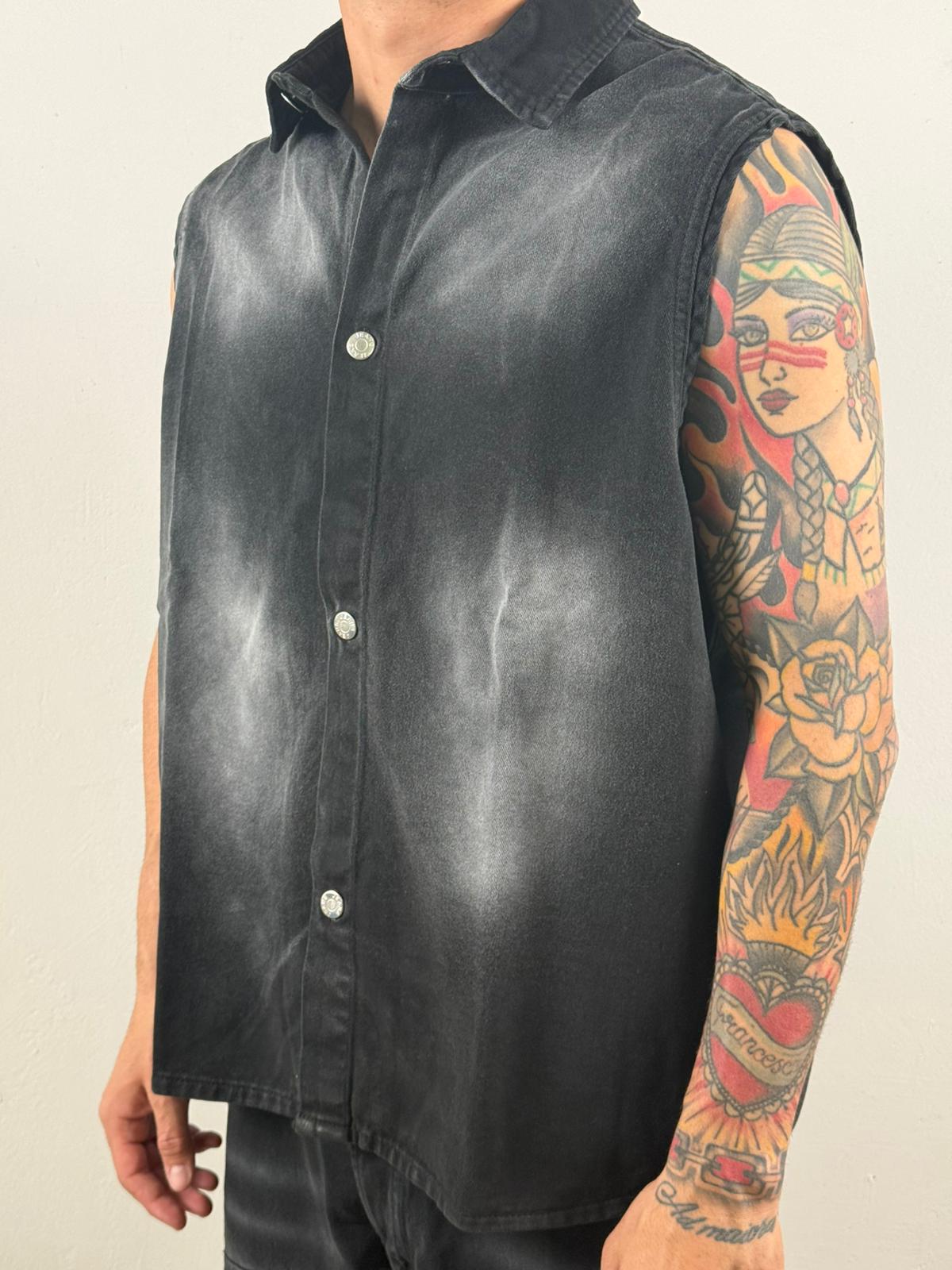 Coordinato giro manica black
