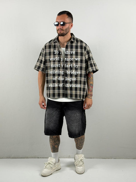 Camicia division nera
