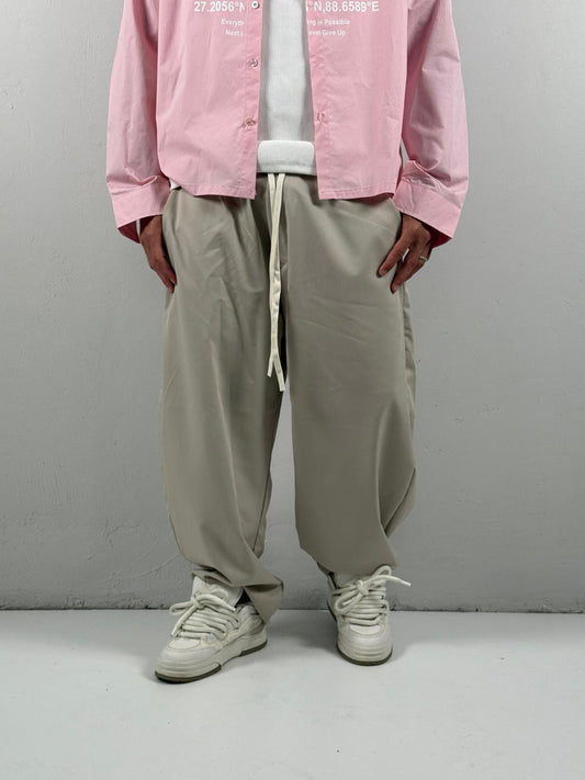 Panta ballon beige