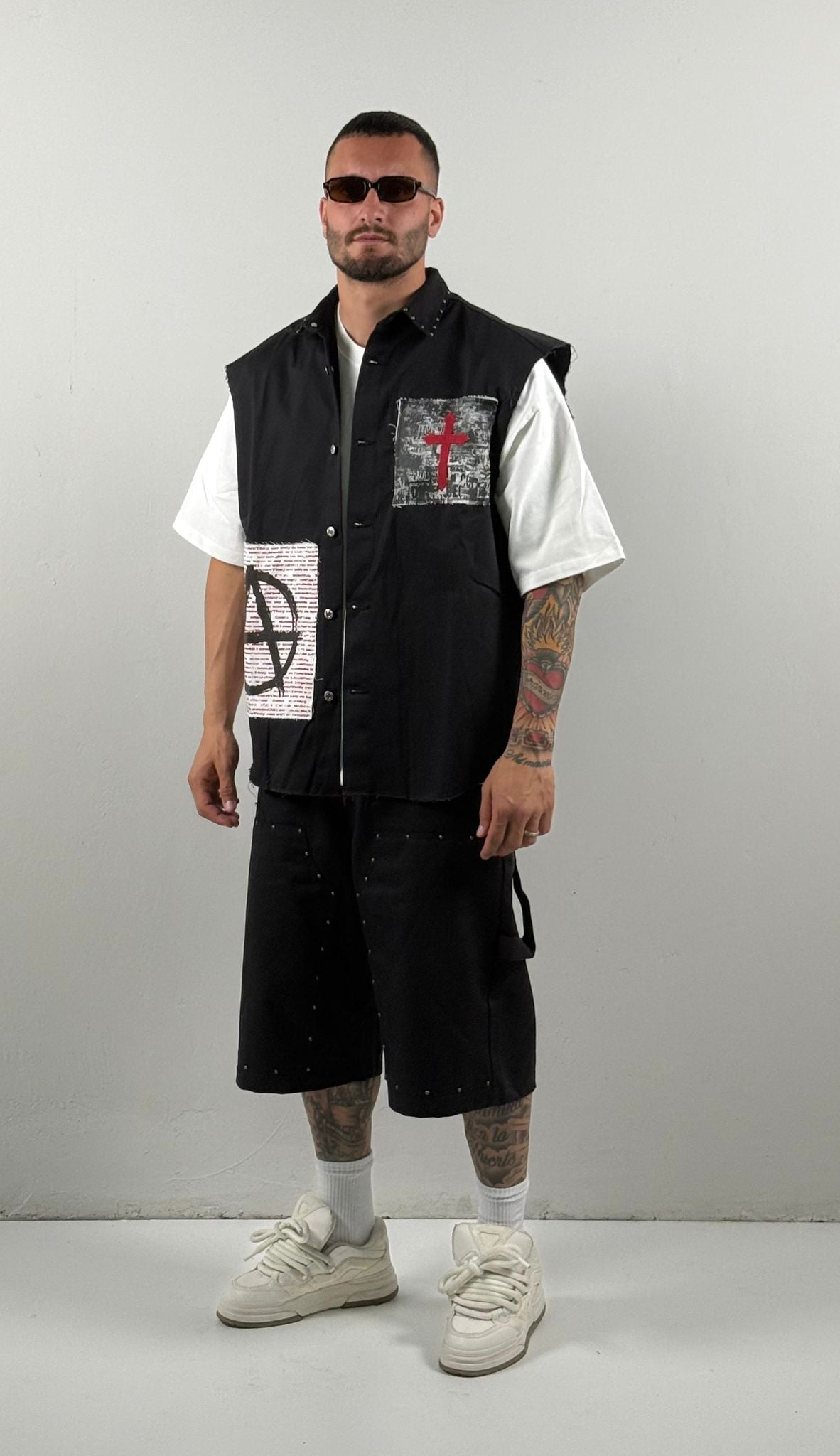 Coordinato toppe black