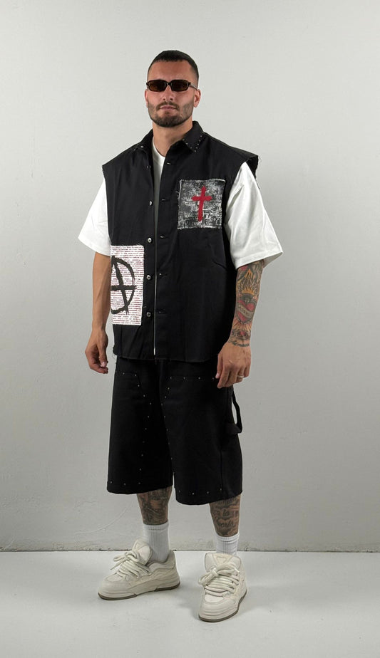Coordinato toppe black