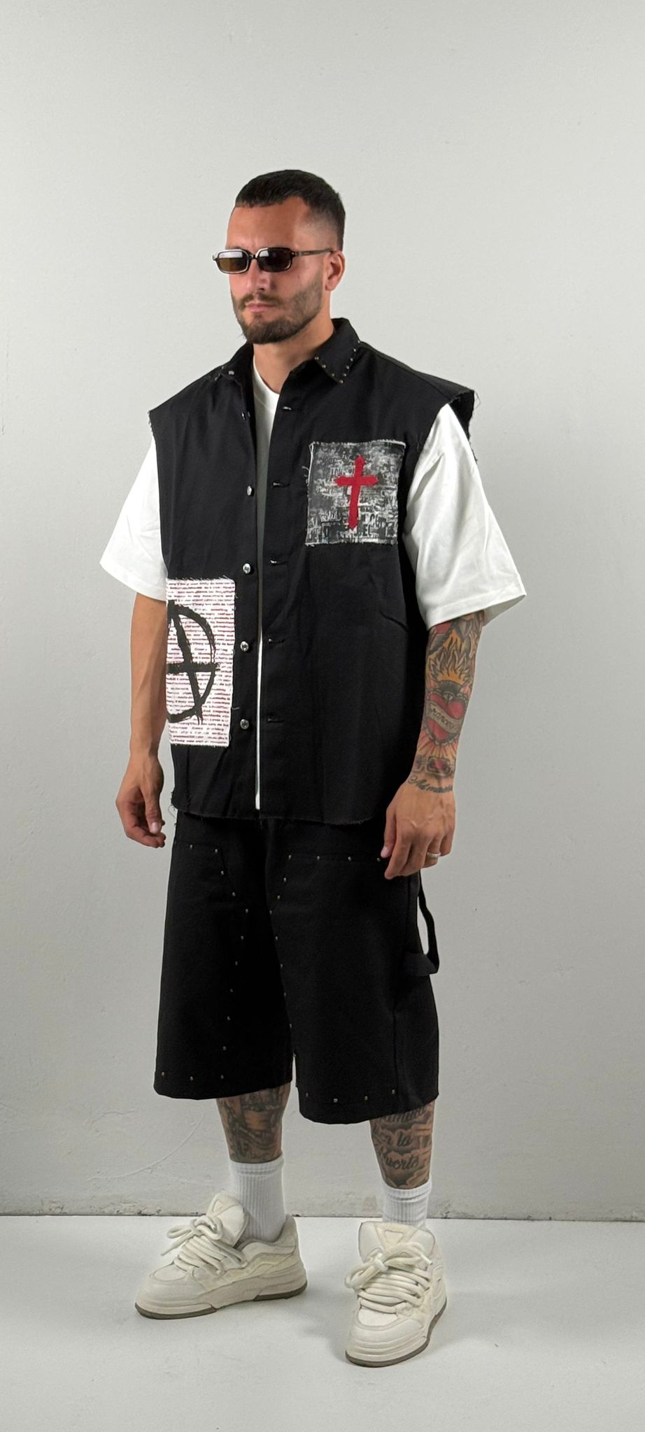 Coordinato toppe black