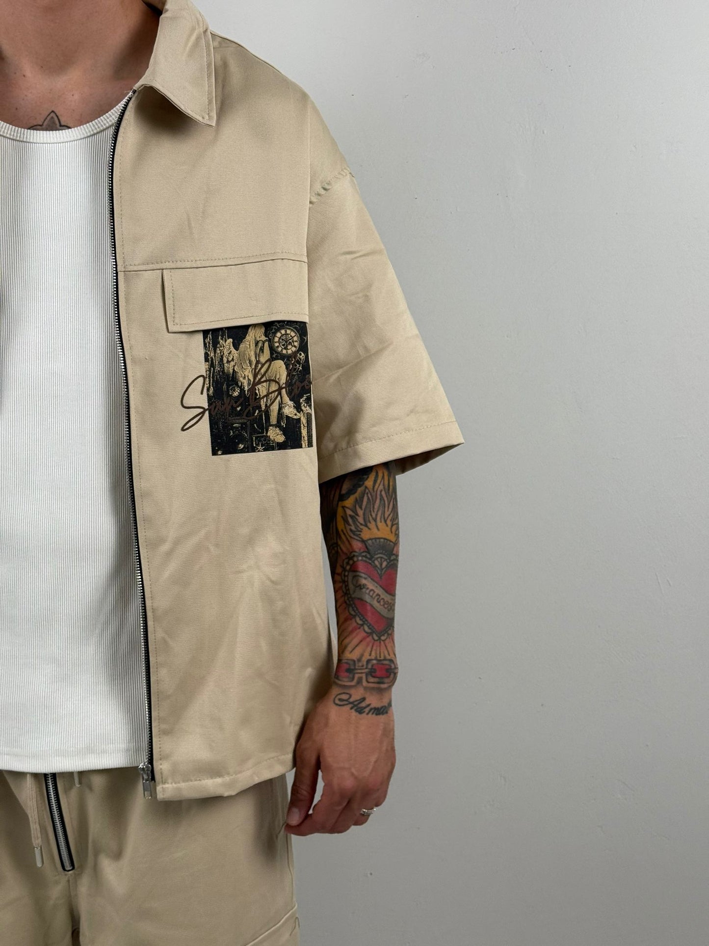 Coordinato stella bunker begie