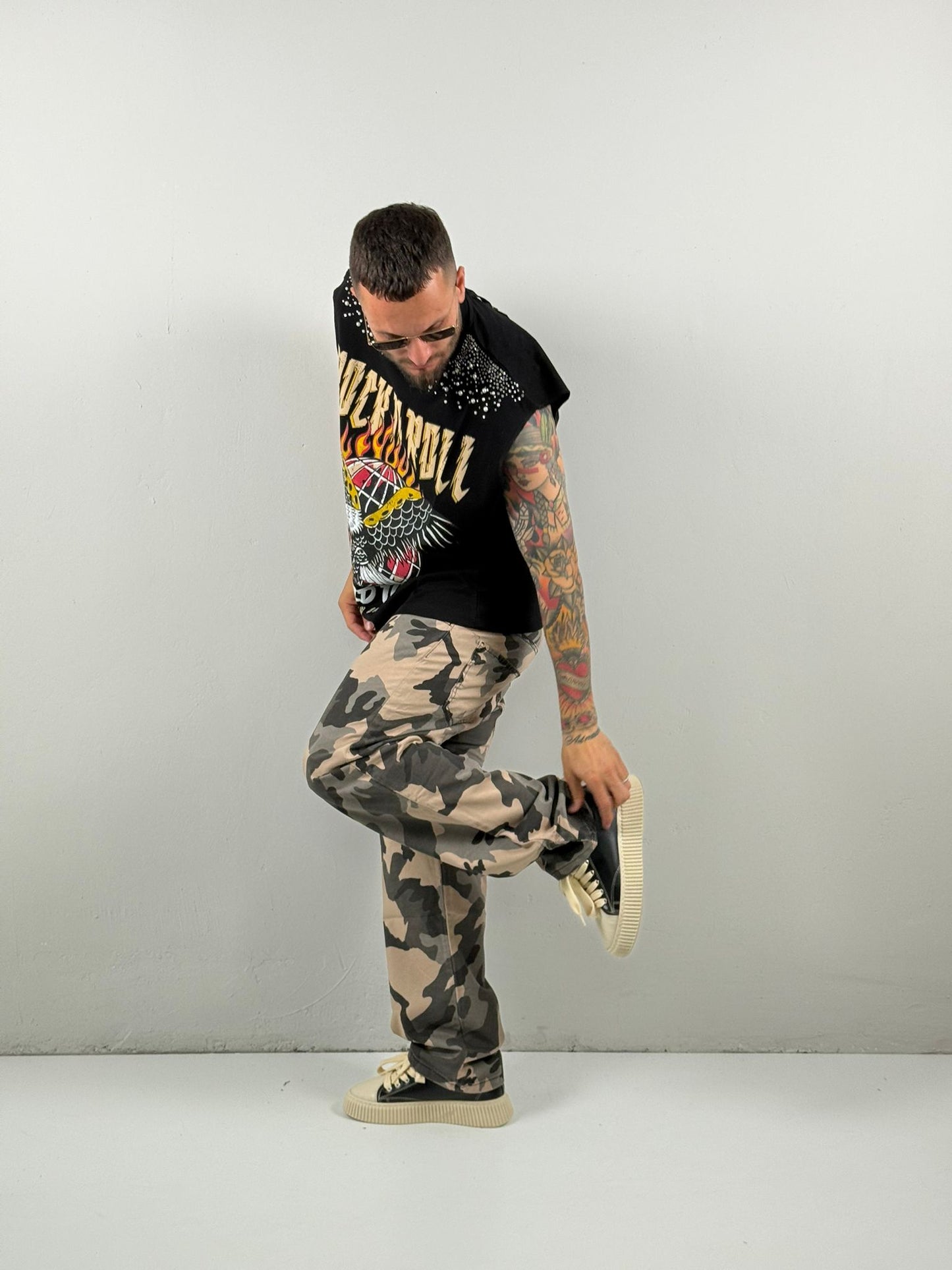 Jeans militare